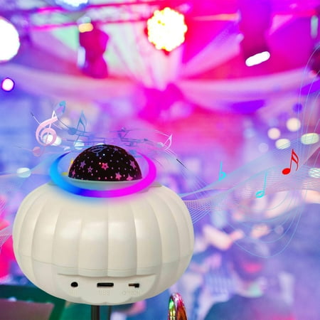 

Water Ripple Pumpkin Projection Lamp Lovely Bedroom Decoration Ornaments Sound Control Lamp Star Night Light Smart Home Accessories