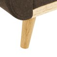thumbnail image 2 of 67.7" Wide Mid-Century Modern Upholstered Tufted Loveseat Sofa With Wooden Legs, 2 of 8