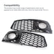 thumbnail image 4 of Un Par De Rejilla De Ventilación De Cubierta De Luz Antiniebla De Coche De Parachoques Delantero Chapado En Estilo De Malla Adecuado Para Audi A4 B8 2009-2011 matsuzay VI009199-01, 4 of 6