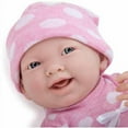 La Newborn 15" AllVinyl Lifelike Baby Doll, Pretty Polka Dot Set, Real Girl
