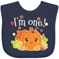thumbnail image 3 of Inktastic I'm One Pumpkin Birthday Autumn Boys or Girls Baby Bib, 3 of 4