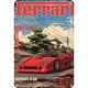 thumbnail image 1 of Chapa Metal para Coche F40 Pintura Hierro Rectangular Pared Y Bar 20x30cm, 1 of 9