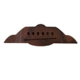 thumbnail image 2 of Pieza de puente de guitarra acústica pieza de puente de guitarra de madera de apariencia suave hermoso tamaño estándar para reemplazo ANGGREK Otros, 2 of 8