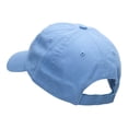 thumbnail image 3 of Hawaii Heart Embroidered Low Profile Dyed Cotton Twill Cap - Sky Blue OSFM, 3 of 5