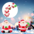 thumbnail image 4 of 8Pcs Christmas Miniature Santa Claus Figurines Desktop Santa Claus Statues Xmas Party Favors, 4 of 4