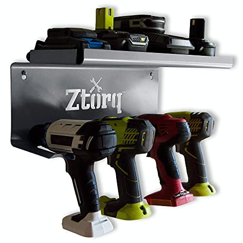 Cordless Drill Storage Rack