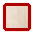 thumbnail image 6 of Silicone Fiberglass Baking Mat, Non Stick Heat Resistant Oven Liner 8.3x8.3 Inch (21x21cm) Red, Reusable Dishwasher Safe Baking Tray Liner for Oven Cooking, 6 of 6