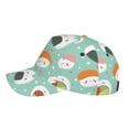 thumbnail image 5 of Daiia Kawaii Sushi Baseball Cap Men Women Classic Adjustable For Running Workout And Outdoor Activitie All Season Dad Hat Gift, 5 of 9
