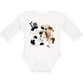 thumbnail image 3 of Inktastic I'm Two-cowgirl riding horse birthday Girls Long Sleeve Baby Bodysuit, 3 of 5