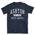 thumbnail image 1 of Ashton South Dakota Classic Established Men's Cotton T-Shirt, 1 of 1