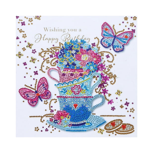 Wdftyju Taladro de forma especial parcial, pintura de diamante, dibujo de mosaico de animales vegetales (X019) Wdftyju 6bp2rw8ae4mr3ab6D03