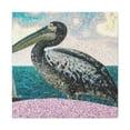 thumbnail image 1 of Pelican Pointillism Splendor - Canvas, 1 of 10