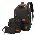 thumbnail image 3 of 3pcs/set Minimalist Casual Outdoor Backpack, Travel Computer Bag, Shoulder Bag, 3 of 5