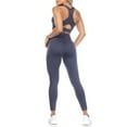 thumbnail image 3 of White Mark Women's Racer Back Sports Bra & Mesh Leggings Set, 3 of 6