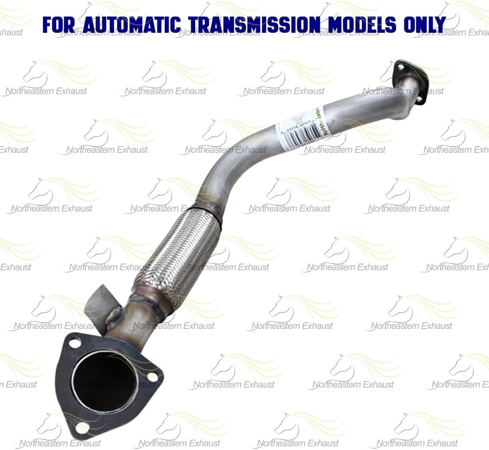 Northeastern Exhaust Front Pipe Fits 2004-2008 Chevrolet Aveo 1.6L Automatic Transmission Only - Direct Fit | Stainless Steel