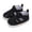 Black, variant on Gyujnb Summer Toddler Shoes Boys and Girls Sandals Hollow Upper Design Breathable and Comfortable Hook Loop Easy To Wear,12-18 Months
