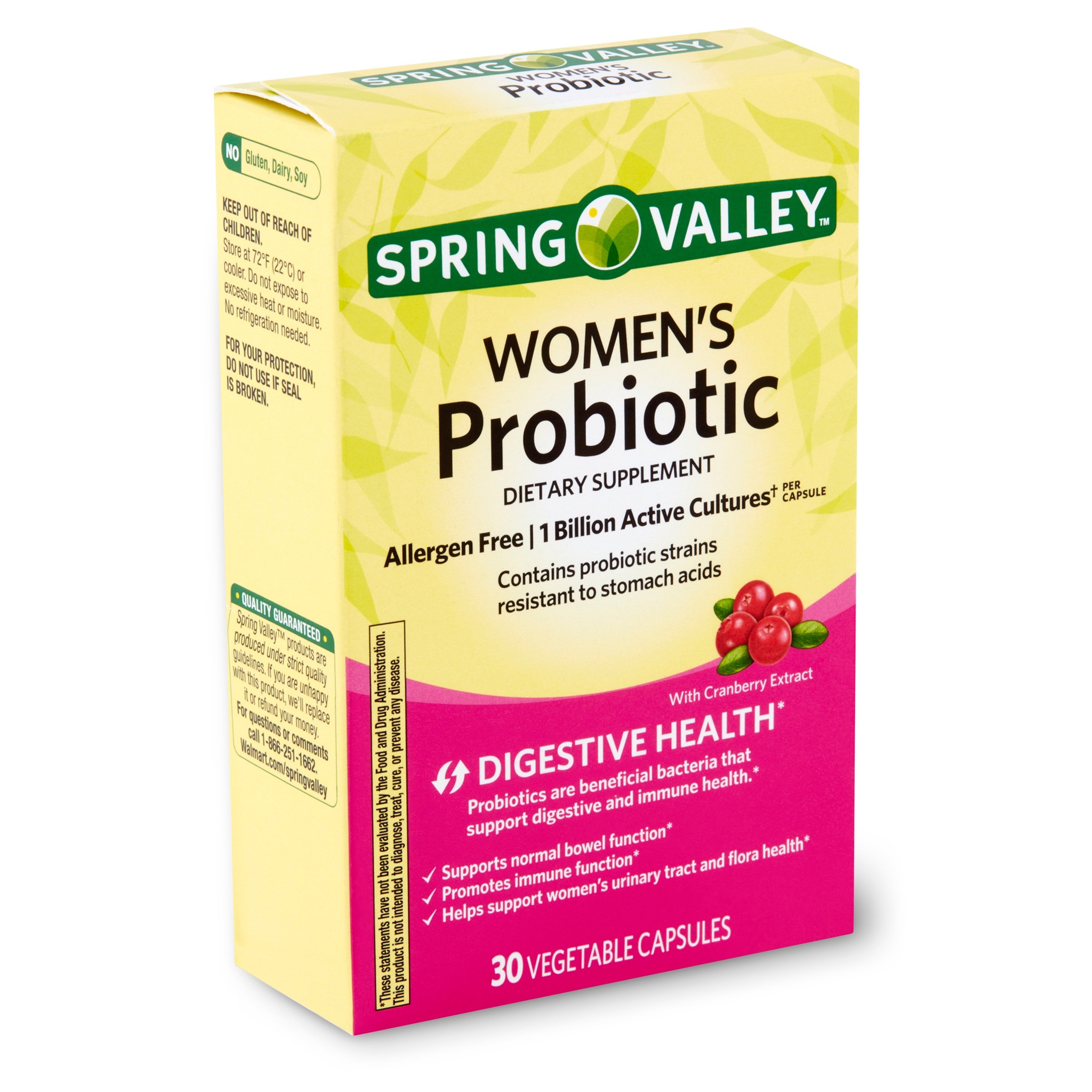 Buy Spring Valley Womens Probiotic Dietary Supplement 30 Count Online In Indonesia 51254726