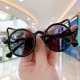 thumbnail image 2 of Kids Girls Round Glasses Cute Cat Ear Shaped Party Styling Photo Prop, 2 of 4