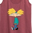 thumbnail image 3 of Hey Arnold! - Distressed Arnold - Women's Racerback Tank Top, 3 of 5