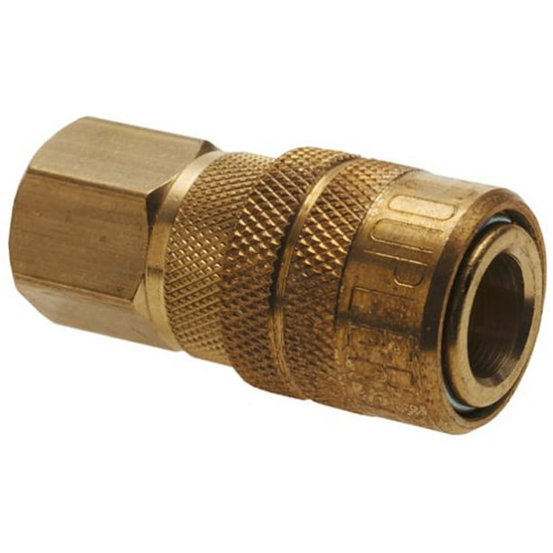 Milton Industries 715BK M Style Quick Coupler 1/4inch Female Coupler
