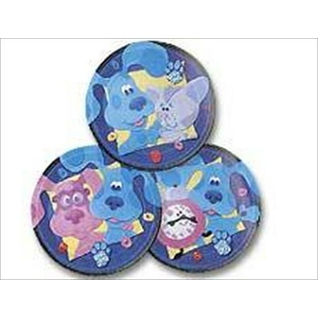 Blue S Clues Fun Small Paper Plates 8ct 3 Designs Walmart Com