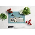 thumbnail image 3 of Carolines Treasures CK7733LCB Russo-European Laika Spitz Kitchen Scene Glass Cutting Board Large 12H x 16W multicolor, 3 of 3