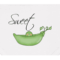 thumbnail image 3 of Inktastic Sweet Pea Baby Bandana Bib, 3 of 4