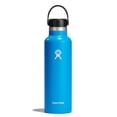 thumbnail image 1 of Botella de boca estándar Hydro Flask con tapa flexible, 21 oz, acero inoxidable, apta para lavavajillas, 1 of 5