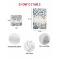 thumbnail image 7 of Blue Coastal Starfish Kitchen Dish Towels for Drying Dishes Set of 3, Beach Nautical Shell Eucalyptus Rustic Waffle Weave Microfiber Hand Tea Bathroom Towels Quick Dry & Absorbent Towel 12x12, 7 of 7