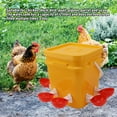 thumbnail image 4 of Chicken Waterer Cup Set, 12L Automatic Chicken Waterer Cup Gravity Feeding System For Chickens Ducks Quail Pigeons, 4 of 8