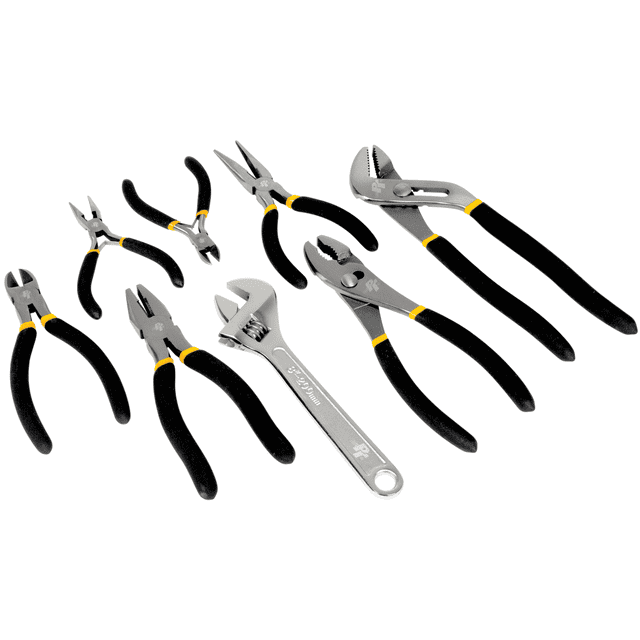 Performance Tools PTW1704 8Pcs Pliers And Wrench Set