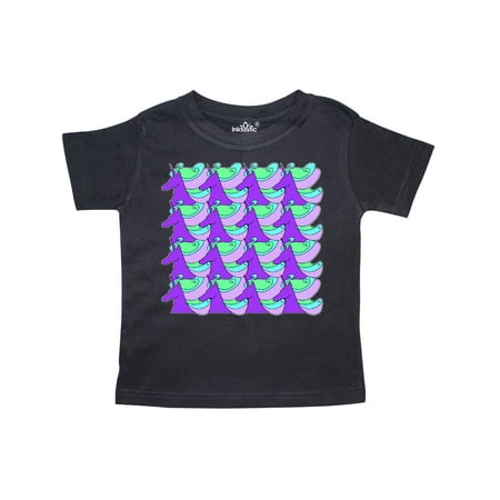 

Inktastic Purple Unicorn Pattern Gift Toddler Boy or Toddler Girl T-Shirt