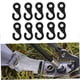 thumbnail image 4 of Camping Tent Hook S Shape Plastic Canopy Hook Elastic Cord End Buckle Tool Accessory 10pcs Hook Up - ANYOU, 4 of 5