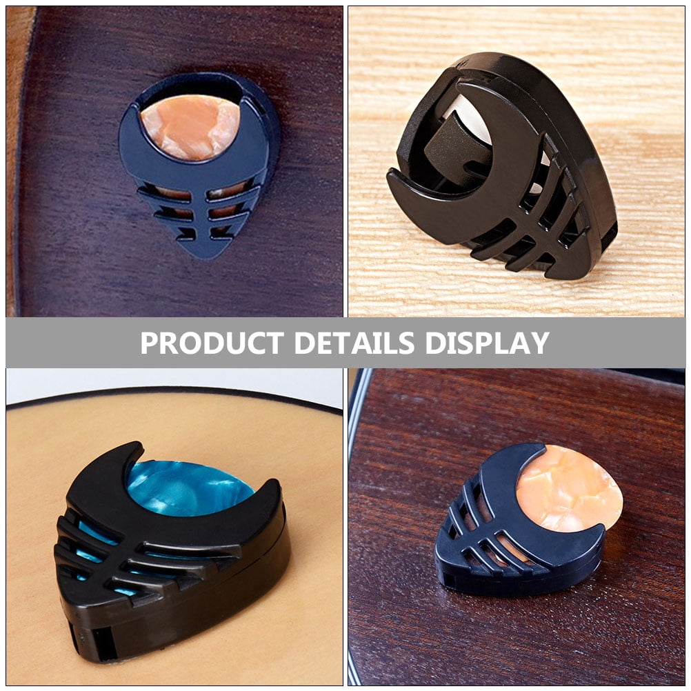 Guitar Accesories Bass Accessory Pick Case Sticky Boxes Storage Thumb Picks Plectrum Abs 200 Pcs
