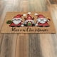 thumbnail image 5 of Alfombra de Navidad de Papá Noel antideslizante, lavable, decoración navideña feliz, alfombras decorativa felpudo para año Nuevo, granja, baño, Mid Santa Hole Macarena Pasta Claus Dormat, 5 of 7