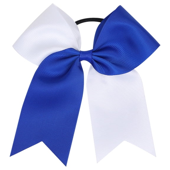 Staki 4th of July Glitter Cheer Hair Bows Patriotic Cheerleader Bows Independence Day Hairs Accessories for Kids,Navy