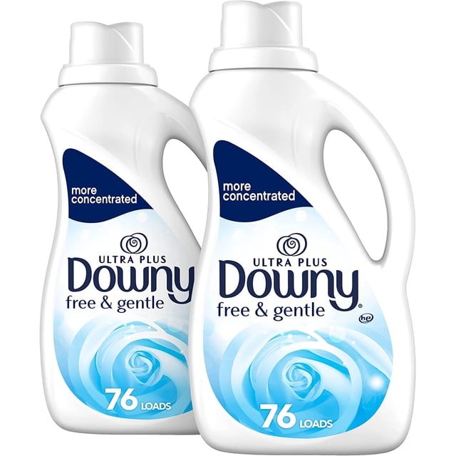 Suavizante de telas Downy Ultra Plus Free & Gentle 1,5 L x2