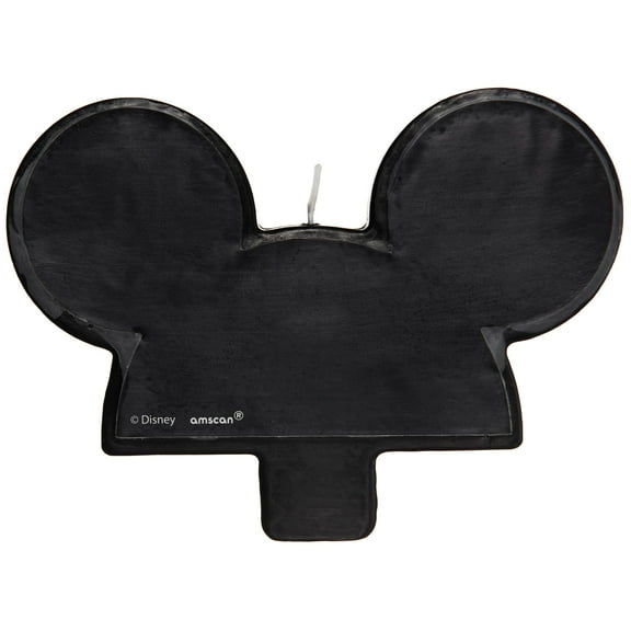 Mickey Mouse Birthday Candle | Black | Decoration | 1 Pc.