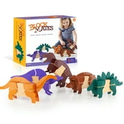 Guidecraft Block Mates - Dinosaurs Building Kit 20 Pieces, Kids Creative Learning Toys, Preschool Building Block