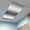 Dark gray, variant on Gray Brown Fluorescent Light Covers, Modern Gradient Geometric Magnetic Light Covers for Ceiling Lights, Fluorescent Ceiling Shade Filters for Classroom Bedroom Office 4x2Ft x 3PCS