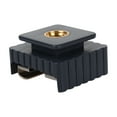 thumbnail image 4 of Metal Flash Hot Shoe Mount Adapter, Black Flash Shoe Mount Flash Stand Adapter, Lightweight Standard For Photography Lovers Most Camera Flashes, 4 of 8