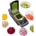 thumbnail image 1 of helicopter, multi-function fruit and vegetable shredder, cutting machine, cutting machine, 8 pieces of vegetable slicer, cutting machine, 1 of 1