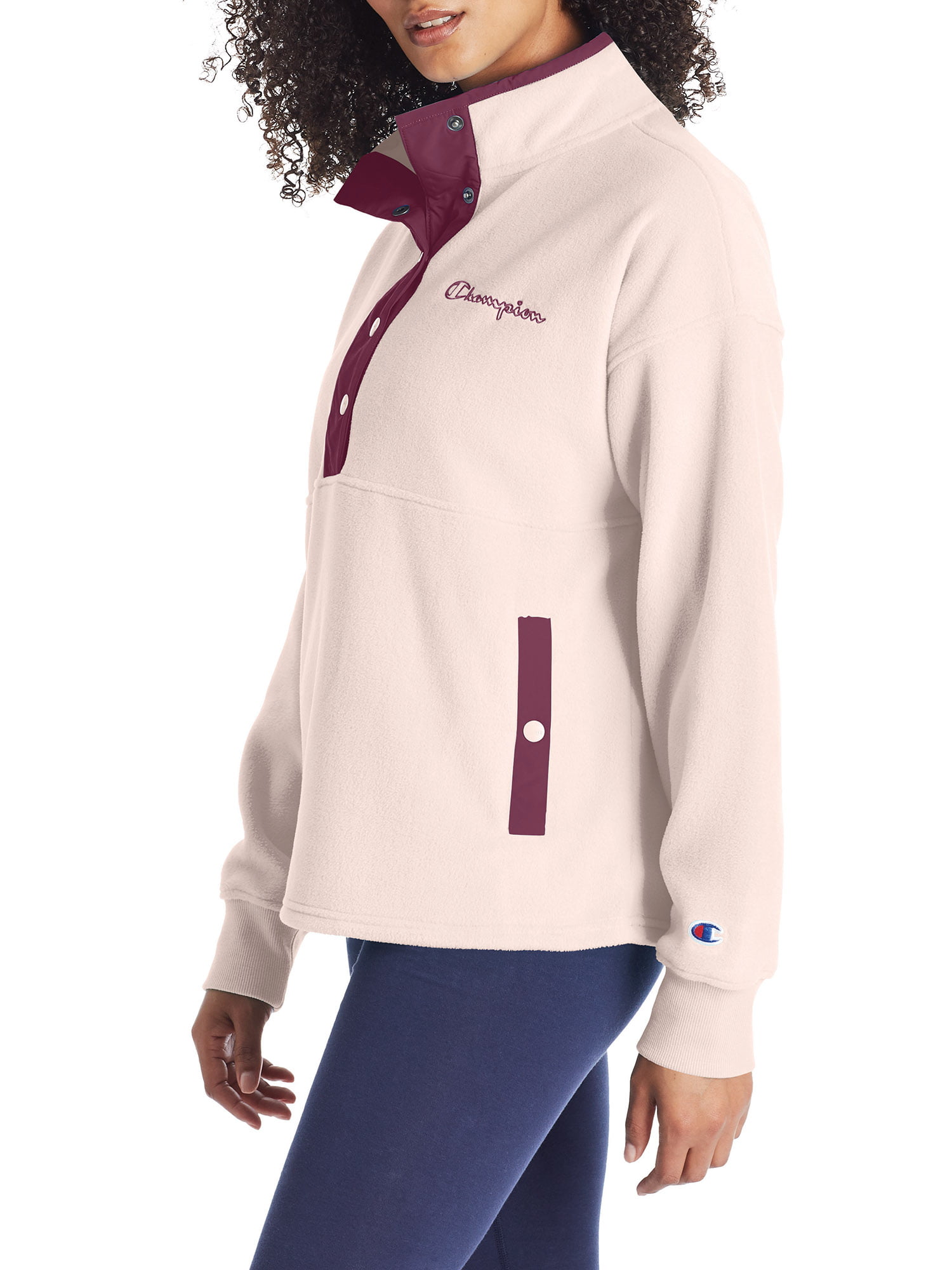 Snap Pullover (Women\'s) Front Champion