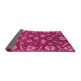 thumbnail image 2 of Ahgly Company Indoor Rectangle Abstract Pink Modern Area Rugs, 6' x 9', 2 of 4
