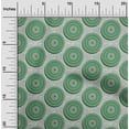 thumbnail image 2 of oneOone Velvet Green Fabric Asian Block Fabric For Sewing Printed Craft Fabric By The Yard 58 Inch Wide, 2 of 4