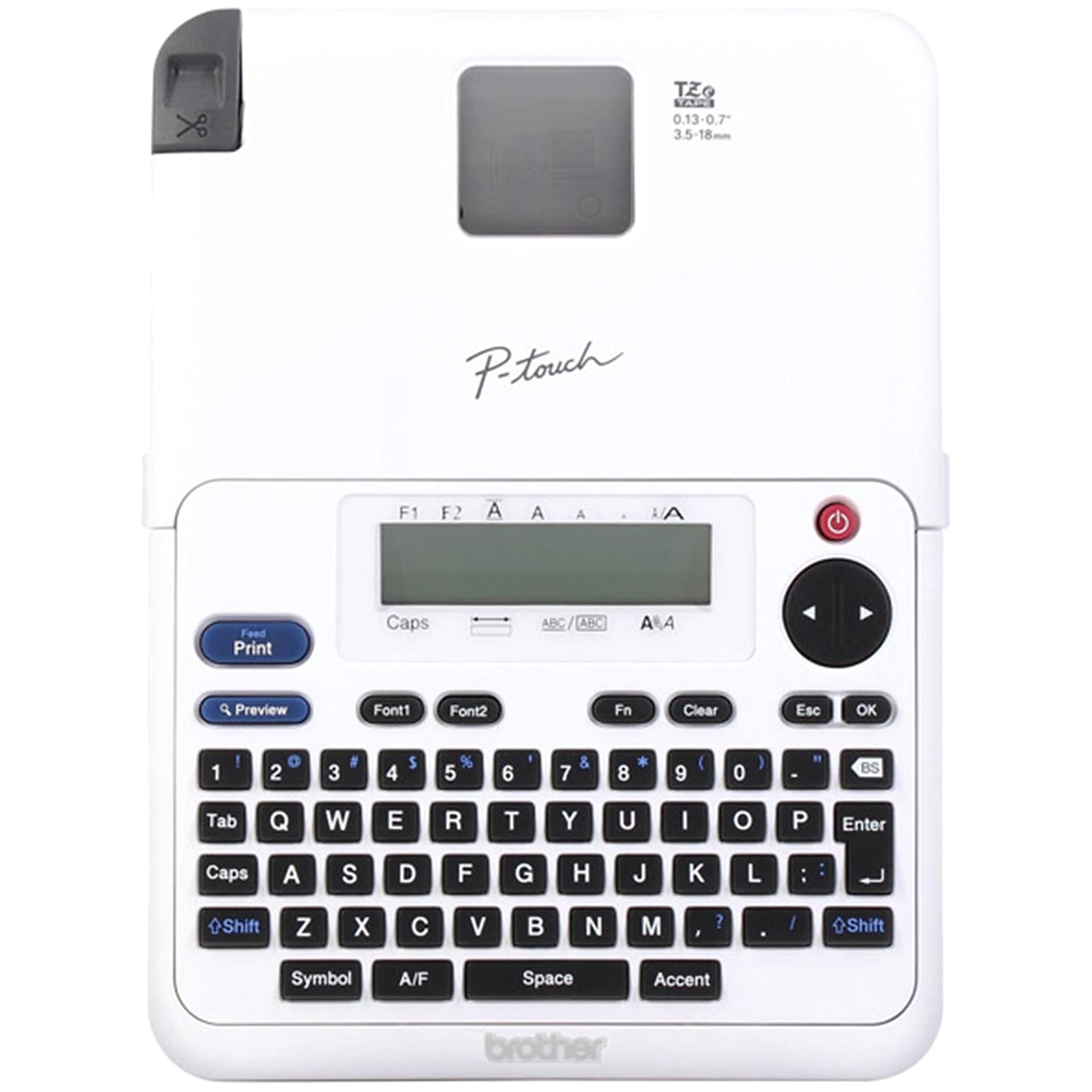 Brother P-Touch PT-2040W Label Maker with AC Adapter & Bonus Tapes photo 4