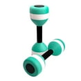 thumbnail image 4 of Luwecf 2x Water Dumbbells for Pool Exercise for Swimming Activities Spas Upper Body Deep Green, 4 of 9