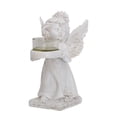 thumbnail image 3 of Decoración nórdica para el hogar, artesanía de resina, soporte de mano de ángel, lindo candelabro de ángel, candelabro, decoración de boda, 3 of 5