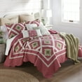 thumbnail image 2 of Donna Sharp Sweet Melon UCC 3PC Queen Quilt Set, 2 of 5