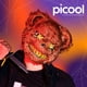 thumbnail image 5 of Mascara Led Halloween Oso Sangriento De Terror Fiesta Neon Picool  Oso Rojo, 5 of 7